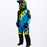 FXR CX Youth Monosuit in Blue/Black/Hi Vis