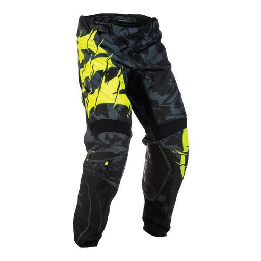 FLY RACING Men's Kinetic Olw Pant Black/High-Visibility Men's Motocross Pants Fly Racing 