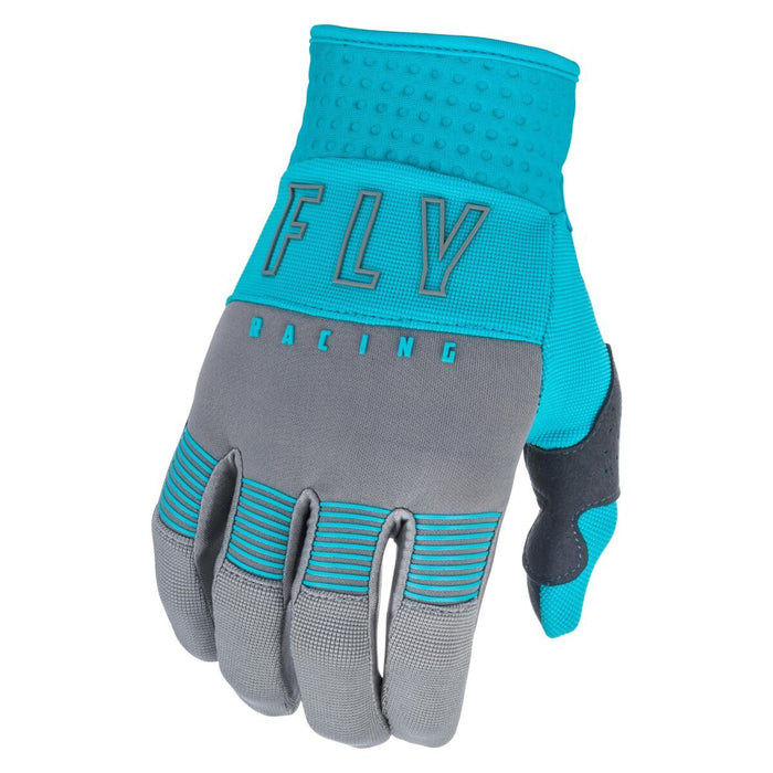  Fly Racing Women's F-16 Gloves in Grey/Blue
