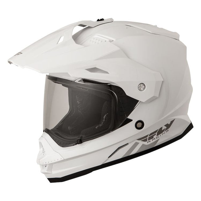 FLY RACING Trekker 15 Dual Sport Single Lens Helmets in White