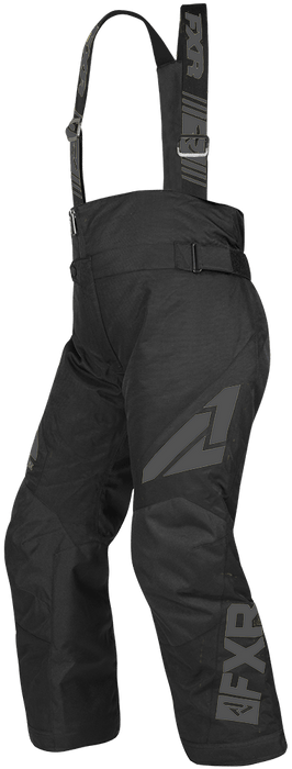 FXR Ch Clutch Pant Black Ops Child & Youth Snowmobile Pants FXR