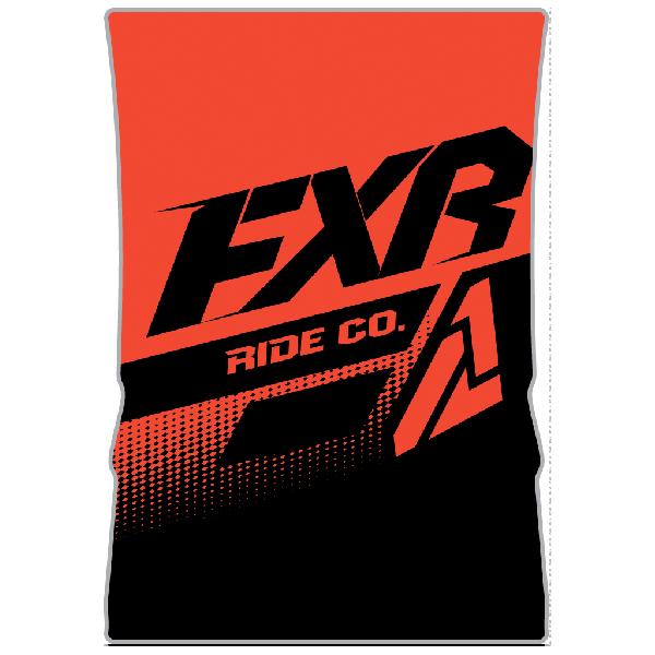 FXR Cold Stop Neck Gator Snowmobile Accessories FXR One Size Black/Red 