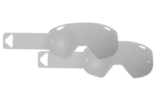 FXR Core/Boost Tear-Offs Clear 10 pack Snowmobile Accessories FXR