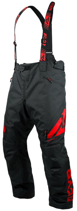 FXR M Clutch FX Pant Black/Red Men's Snowmobile Pants FXR