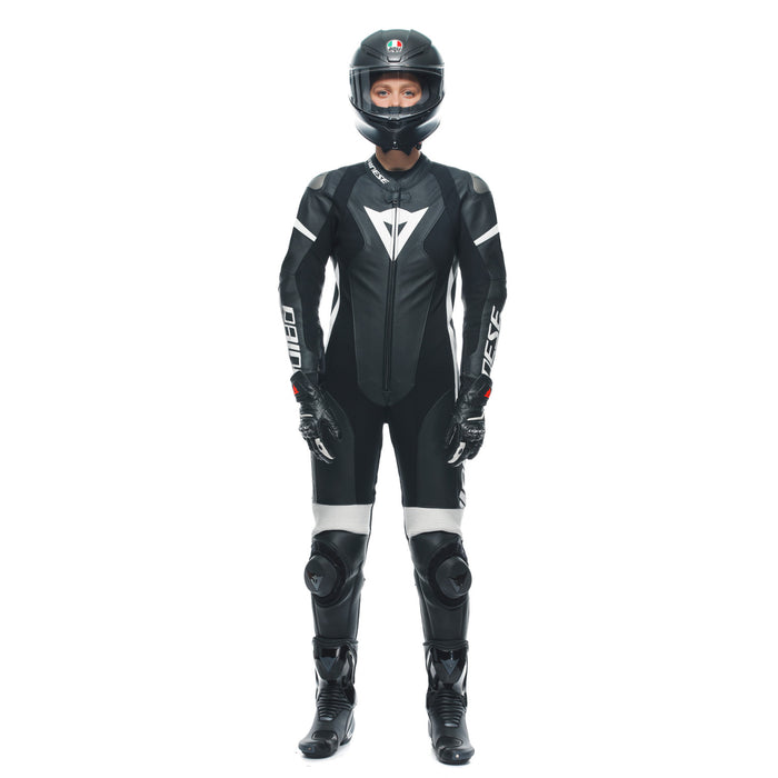 Dainese Grobnik One Piece Perf. Lady Suit in Black/Black/White
