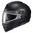 HJC i90 Snow Solid Helmets with Dual-Lens Shield in Semi-Flat Black