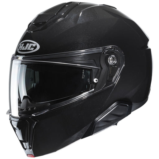 HJC i91 Solid Helmet in Metal Black