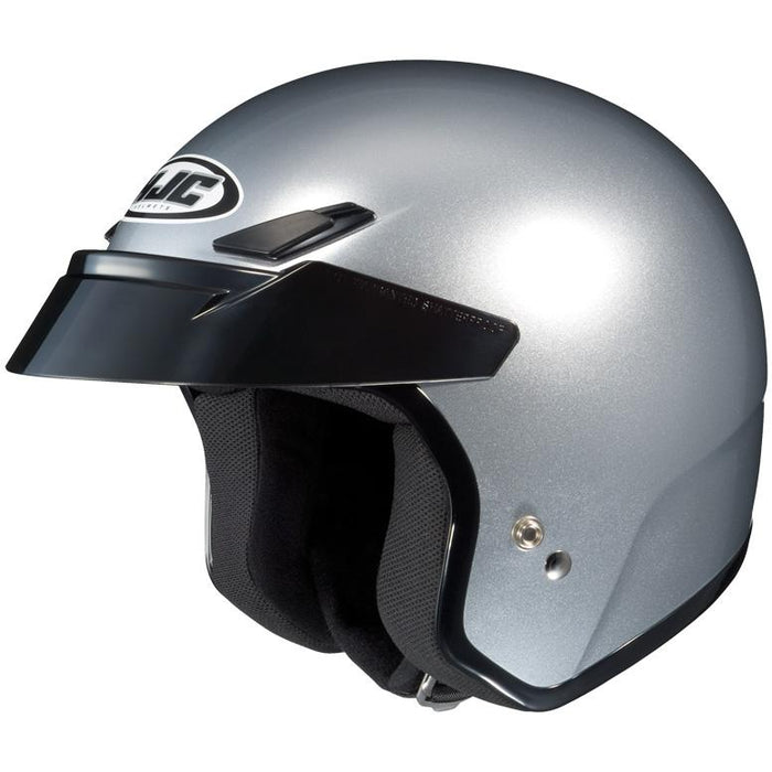 HJC CS-5N Solid Helmets Motorcycle Helmets HJC CR Silver XS 