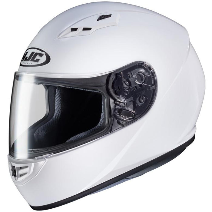 HJC CS-R3 Solid Helmets Motorcycle Helmets HJC White XS 