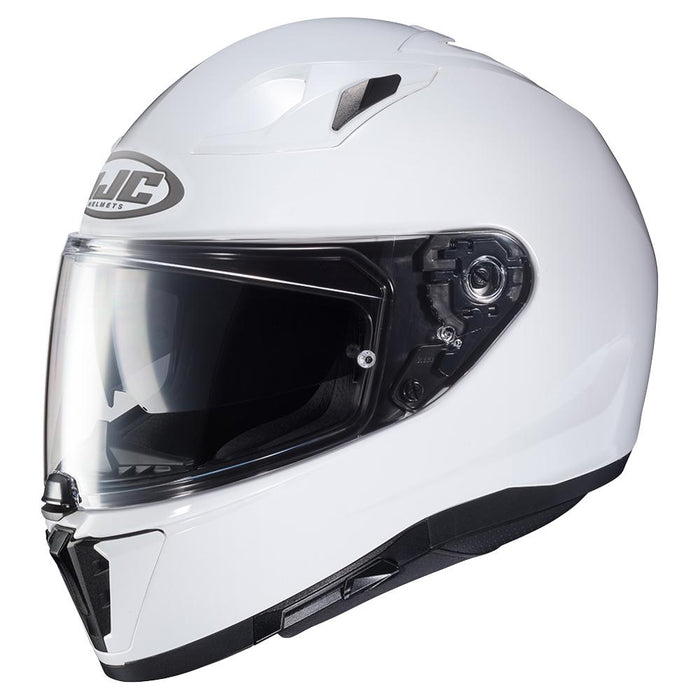 HJC i 70 Solid Helmets Motorcycle Helmets HJC White XS 