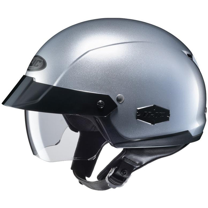 HJC IS-Cruiser Solid Helmets Motorcycle Helmets HJC Silver XS 