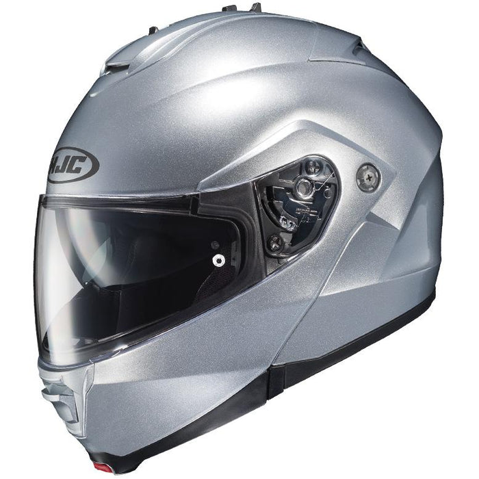 HJC IS-MAX 2 Solid Helmets Motorcycle Helmets HJC Silver XS 