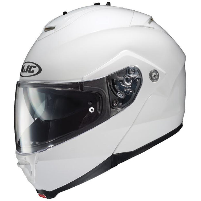 HJC IS-MAX 2 Solid Helmets Motorcycle Helmets HJC White XS 