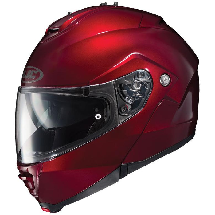 HJC IS-MAX 2 Solid Helmets Motorcycle Helmets HJC Wine XS 