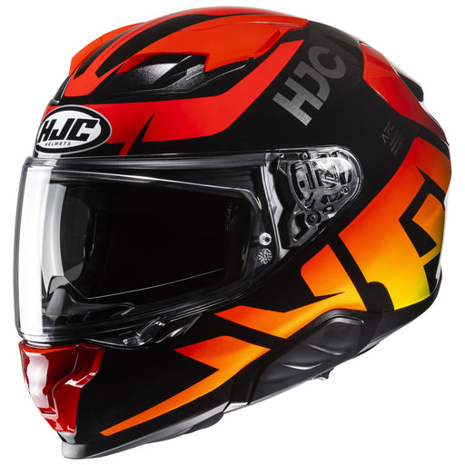 HJC F71 Bard Helmet in Black/Red