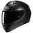 HJC C10 Solid Youth Motocross Helmet in Semi-Flat Black