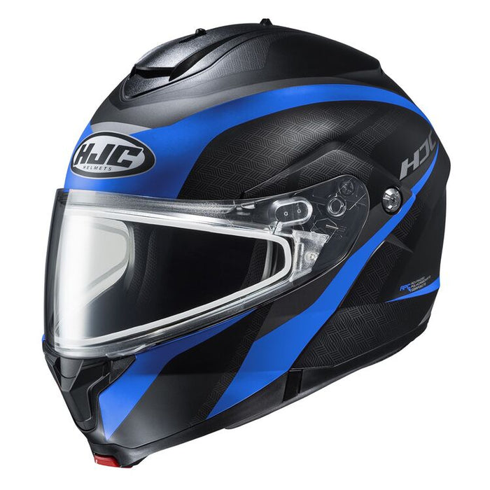 HJC C91 EC Taly Helmet in Semi-flat Black/Blue 2022