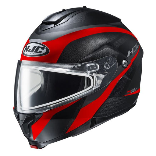 HJC C91 EC Taly Helmet in Semi-flat Black/Red 2022