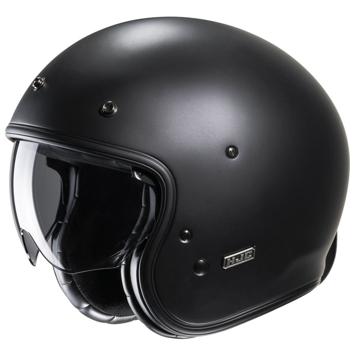 HJC V31 Solid Helmet in Semi-flat Black