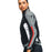 Dainese Hydraflux 2 Air D-Dry Lady Jacket in Black/Charcoal Grey/Lava Red