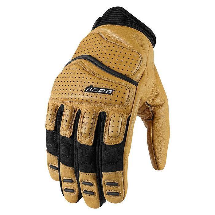Icon Overlord Superduty 2 Gloves Men's Motorcycle Gloves Icon Tan S 