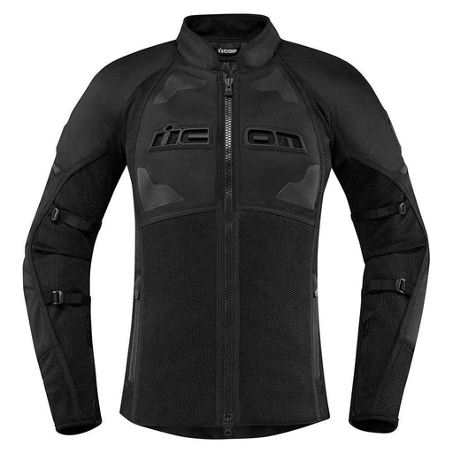 Icon Women's Contra 2 Jackets Women's Motorcycle Jackets Icon Stealth XS