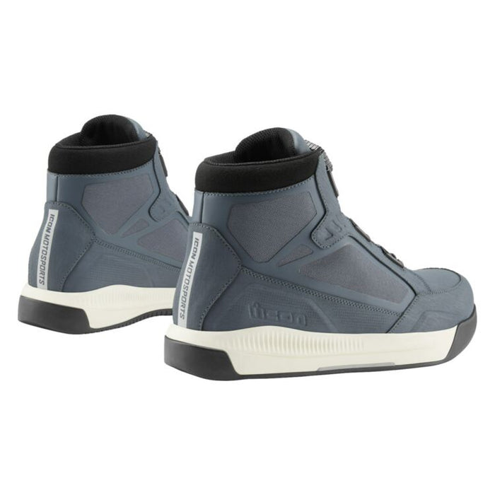 ICON Patrol 3 Waterproof CE Boots in Gray
