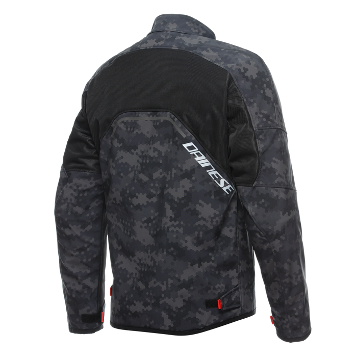 Dainese Ignite Air Tex Jacket in Camo/Black/Fluo Red