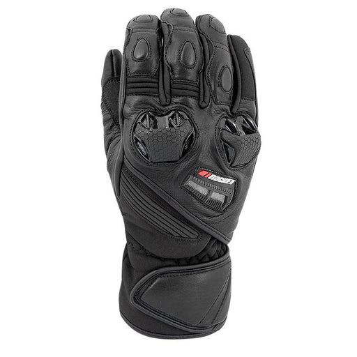 JOE ROCKET Highside Leather/Textile Gloves Men's Motorcycle Gloves Joe Rocket Black S