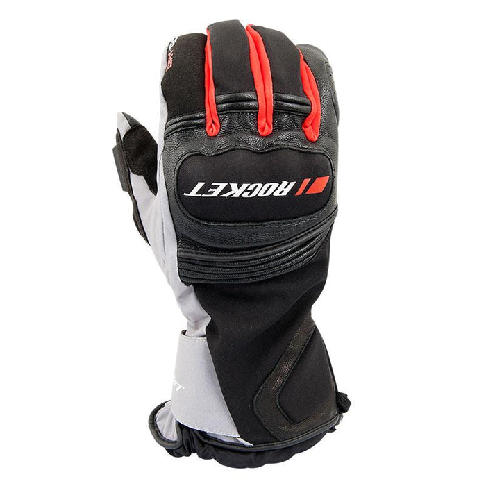 JOE ROCKET Men's Meteor Waterproof Textile Gloves Men's Motorcycle Gloves Joe Rocket Red/Black S 