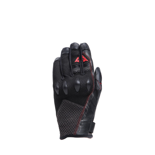 Dainese Karakum Ergo-tek Magic Connection Gloves in Black/Black