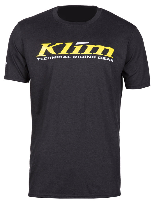 KLIM K Corp Short Sleeve Tees Men's Casual Klim Black - Yellow SM
