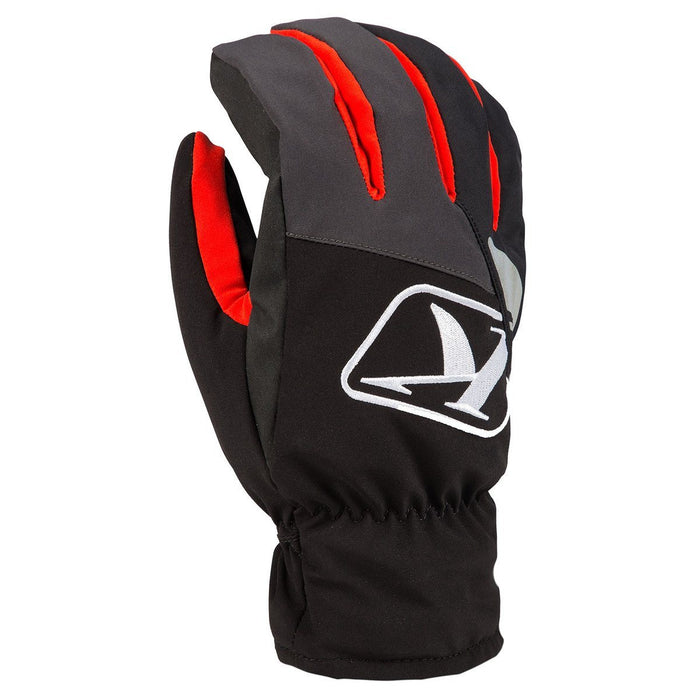 KLIM Klimate Short Gloves Men's Snowmobile Gloves Klim Red SM 