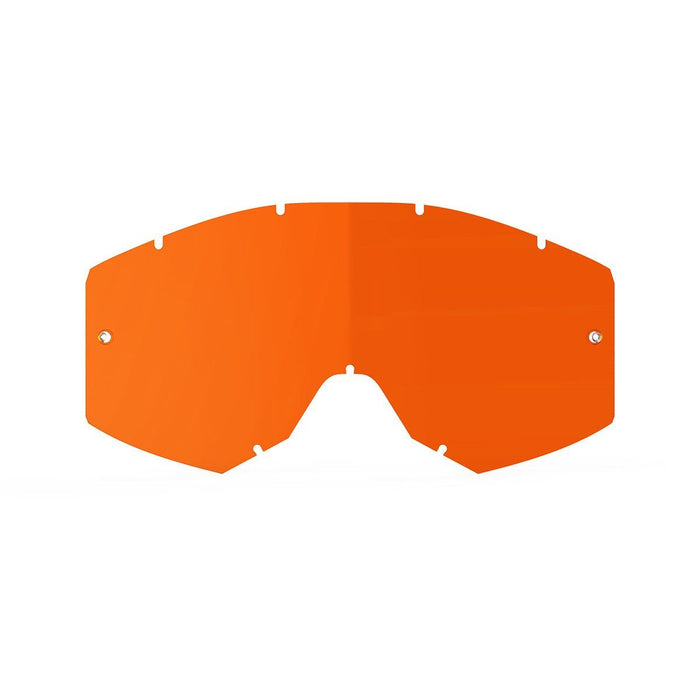 KLIM Radius Moto Pro Single Lens Orange Tint Motocross Goggles Klim 