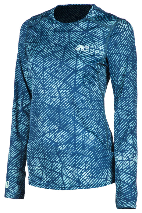 KLIM Solstice Shirt 1.0 - NEW COLORWAY! Women's Base Layers Klim Blue XS 