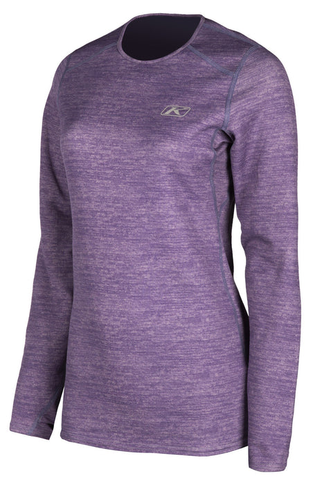 KLIM Solstice Shirt 2.0 - NEW COLORWAY! Women's Base Layers Klim Deep Purple Heather XS 