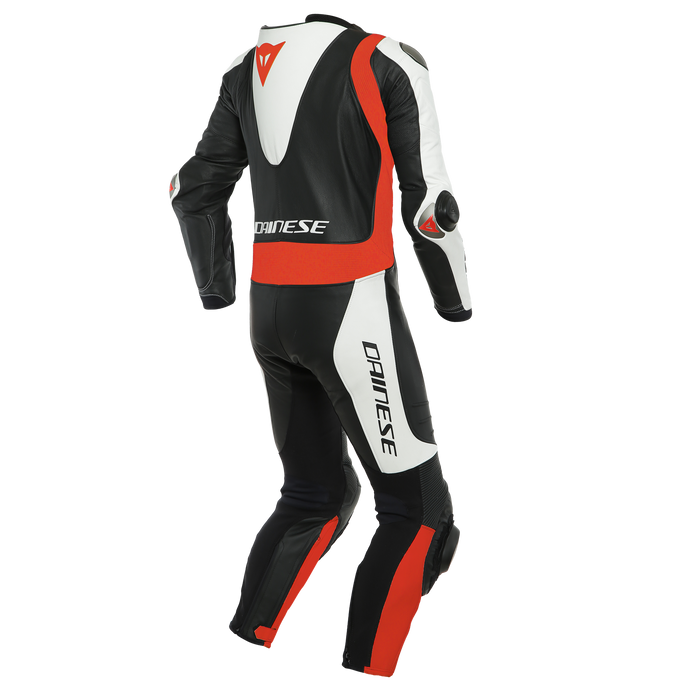 Dainese Laguna Seca 5 One Piece Perf. Suit in Black/White/Fluo-Red
