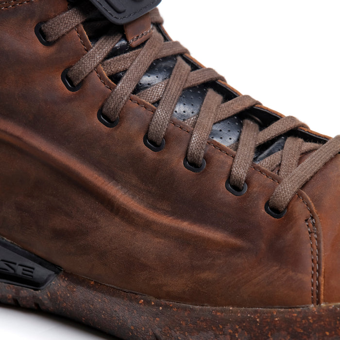 Dainese Metractive D-WP Shoes in Brown/Rubber