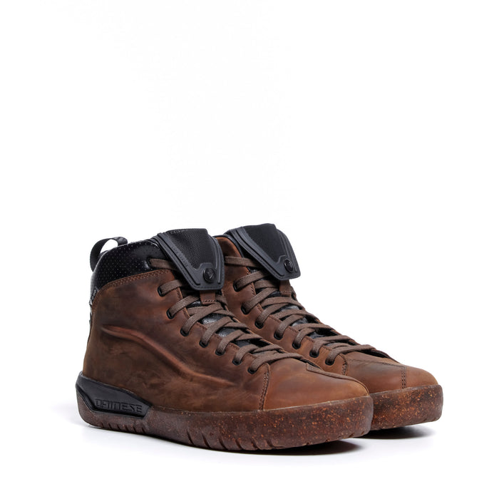 Dainese Metractive D-WP Shoes in Brown/Rubber