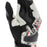 Dainese Mig 3 Unisex Leather Gloves in Black/Red Spray/White