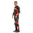 Dainese Mistel 2 PC Leather Suit in Matte Black/Fluo Red/Matte Black