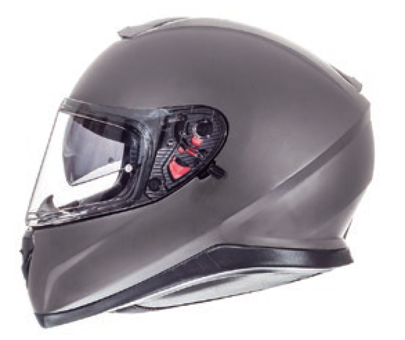 MT HELMETS THUNDER 3 SV Solid Helmets Motorcycle Helmets MT Helmets Matte Titanium XS 