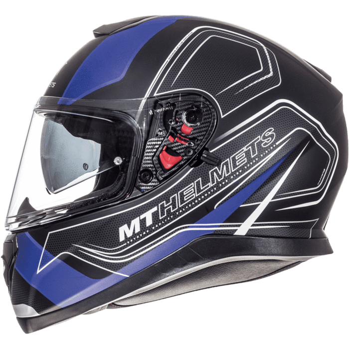 MT HELMETS THUNDER 3 SV Trace Helmets Motorcycle Helmets MT Helmets Blue XS 
