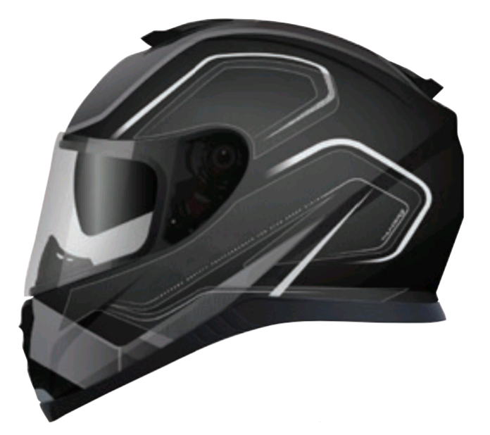 MT HELMETS THUNDER 3 SV Trace Helmets Motorcycle Helmets MT Helmets Grey XS 