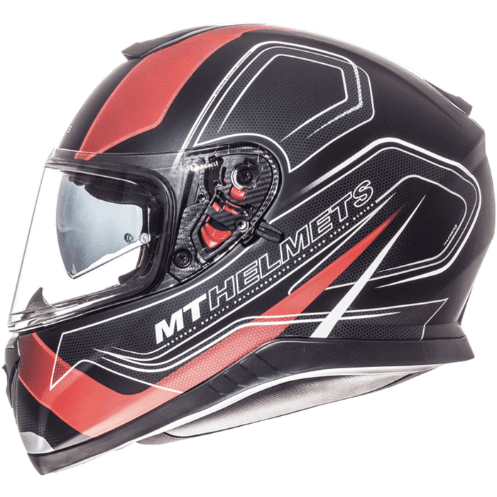 MT HELMETS THUNDER 3 SV Trace Helmets Motorcycle Helmets MT Helmets Red XS 