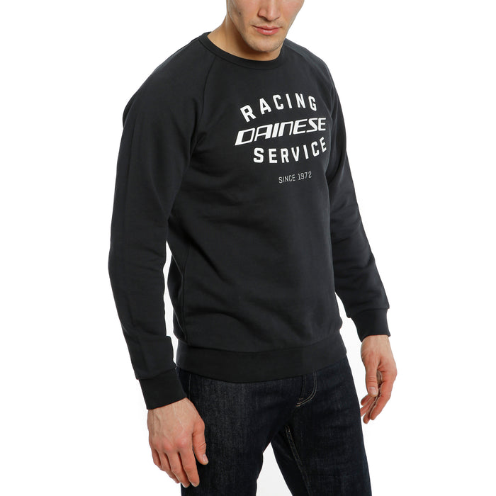 Dainese Paddock Sweatshirt in Black/White