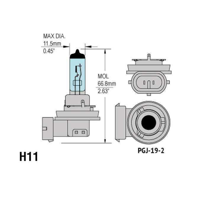 H11 Headlight Bulbs