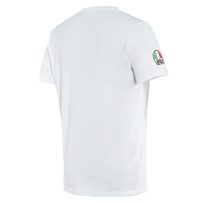 Dainese Racing Service T-shirt in White/Black