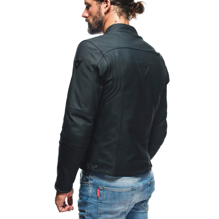 Dainese Razon 2 Leather Jacket in Black