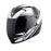 Scorpion Helm EXO-T1200 Freeway Dot in Matte Black/White Motorcycle Helmets Scorpion 